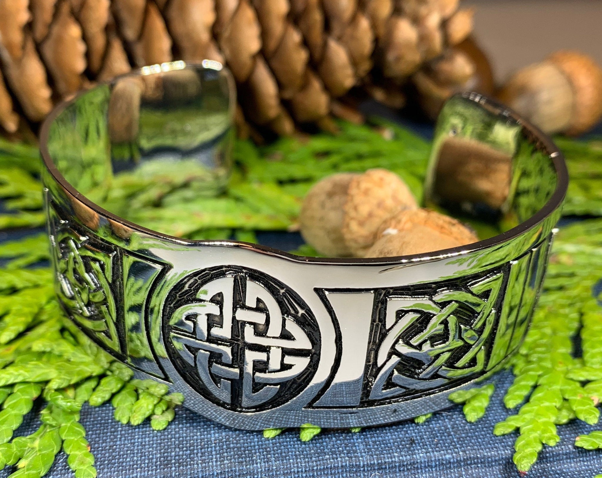 Amazon.com: mens oxidized silver bracelet, celtic bracelet, sterling silver  viking bracelet, viking bracelet for men (oxidized silver, 7 Inches):  Clothing, Shoes & Jewelry